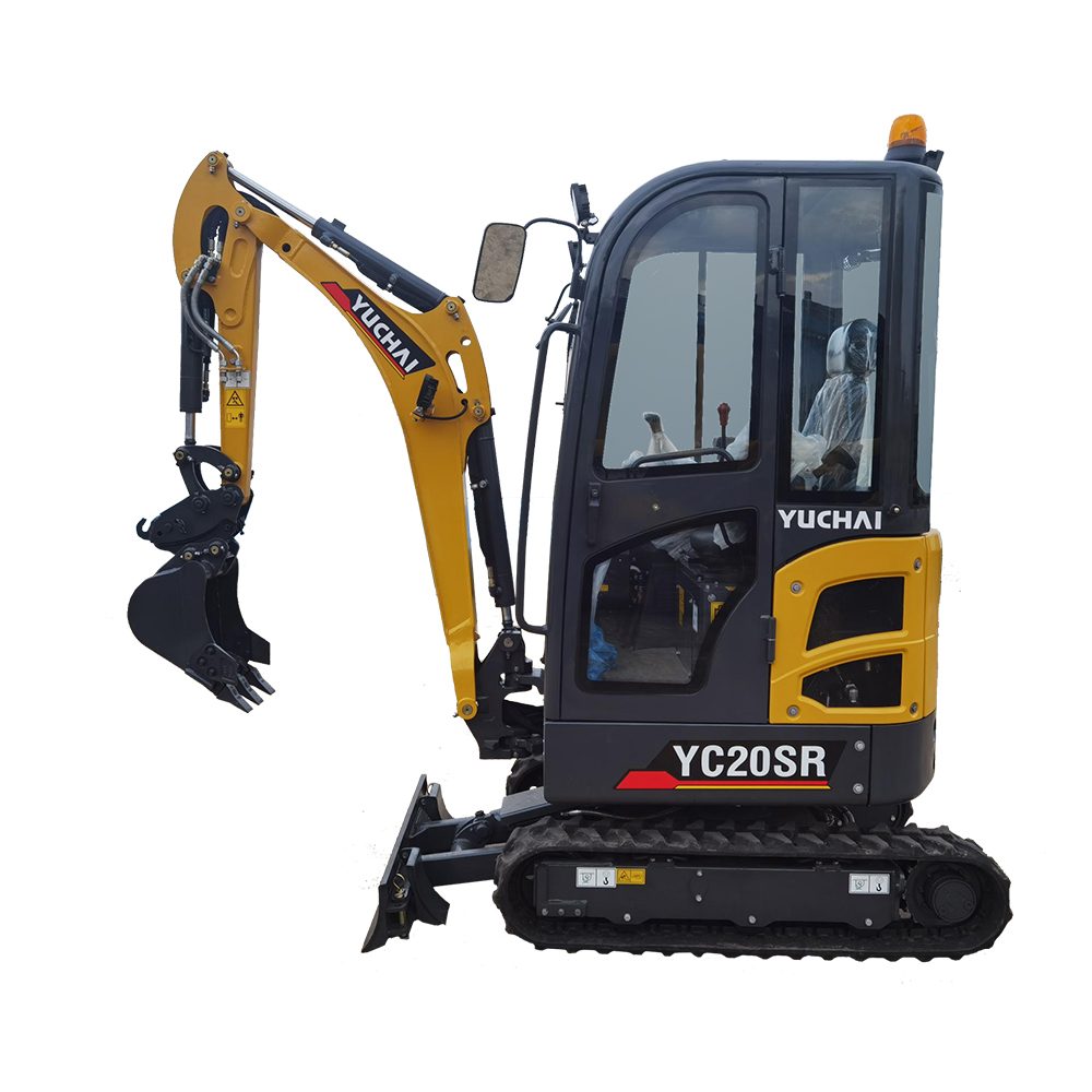 Yuchai YC20SR Pro minigraver, studiobilde
